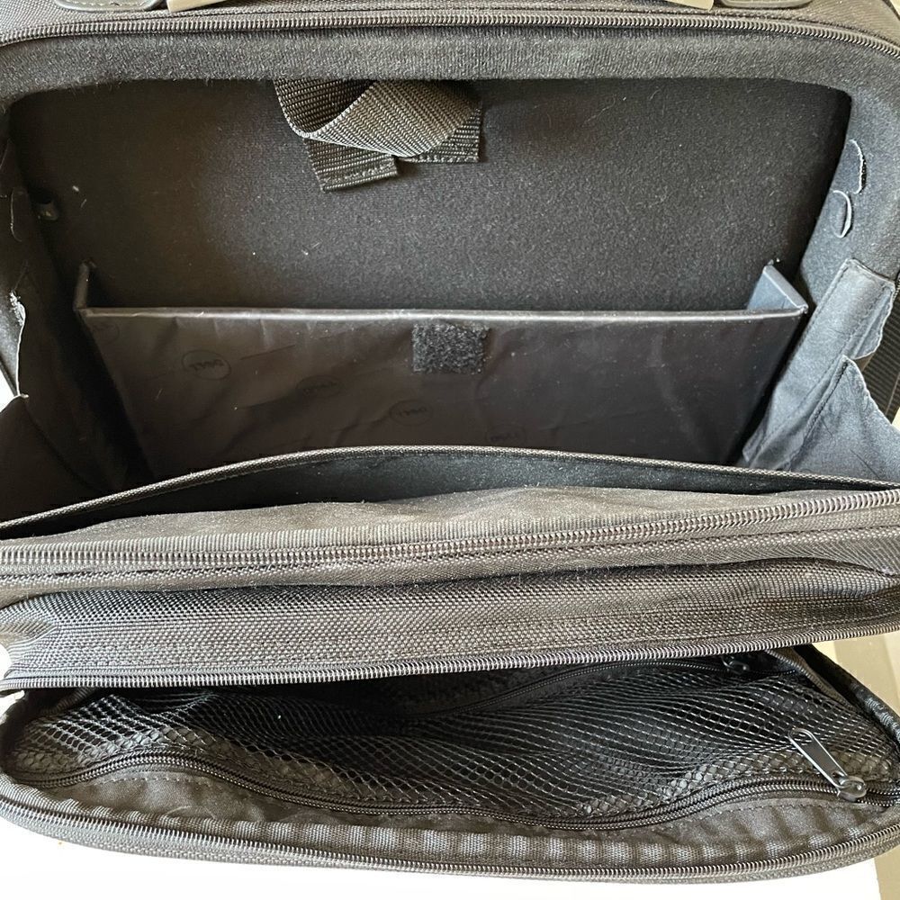 DELL Laptop Computer Nylon Briefcase EUC - Picture 3 of 8